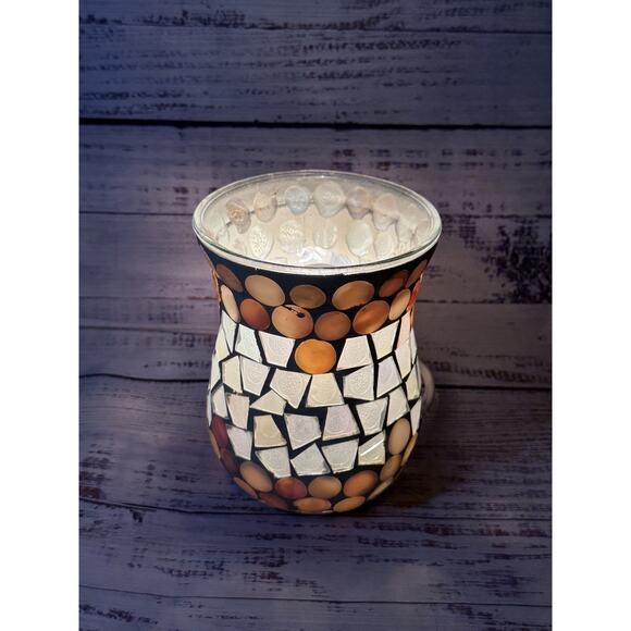 Mosaic Glass / Light / warmer Coastal Beach - Picture 1 of 8